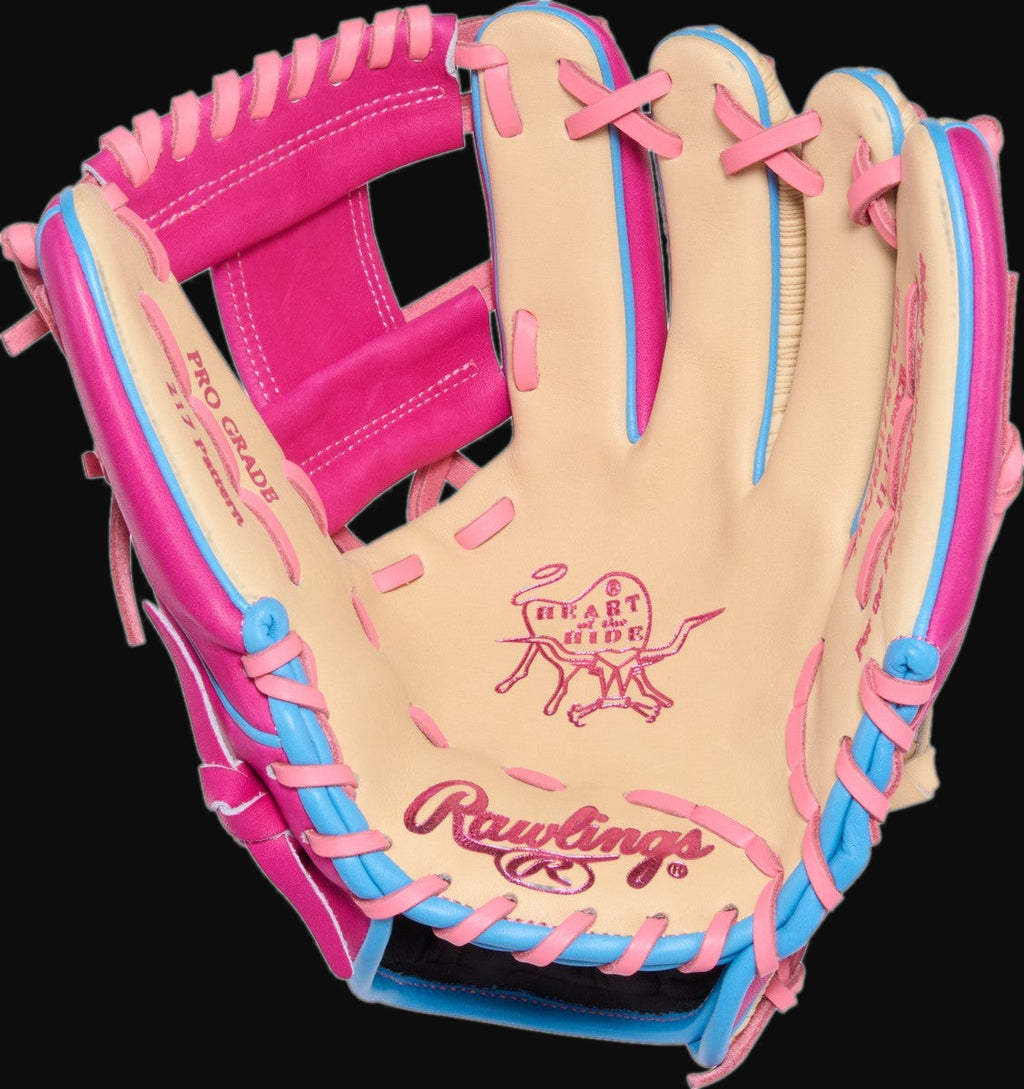 Rawlings Heart of the Hide ColorSync 10.0 PROR2174-2CBE Model 11.5" Baseball Infield Glove [bgblk]