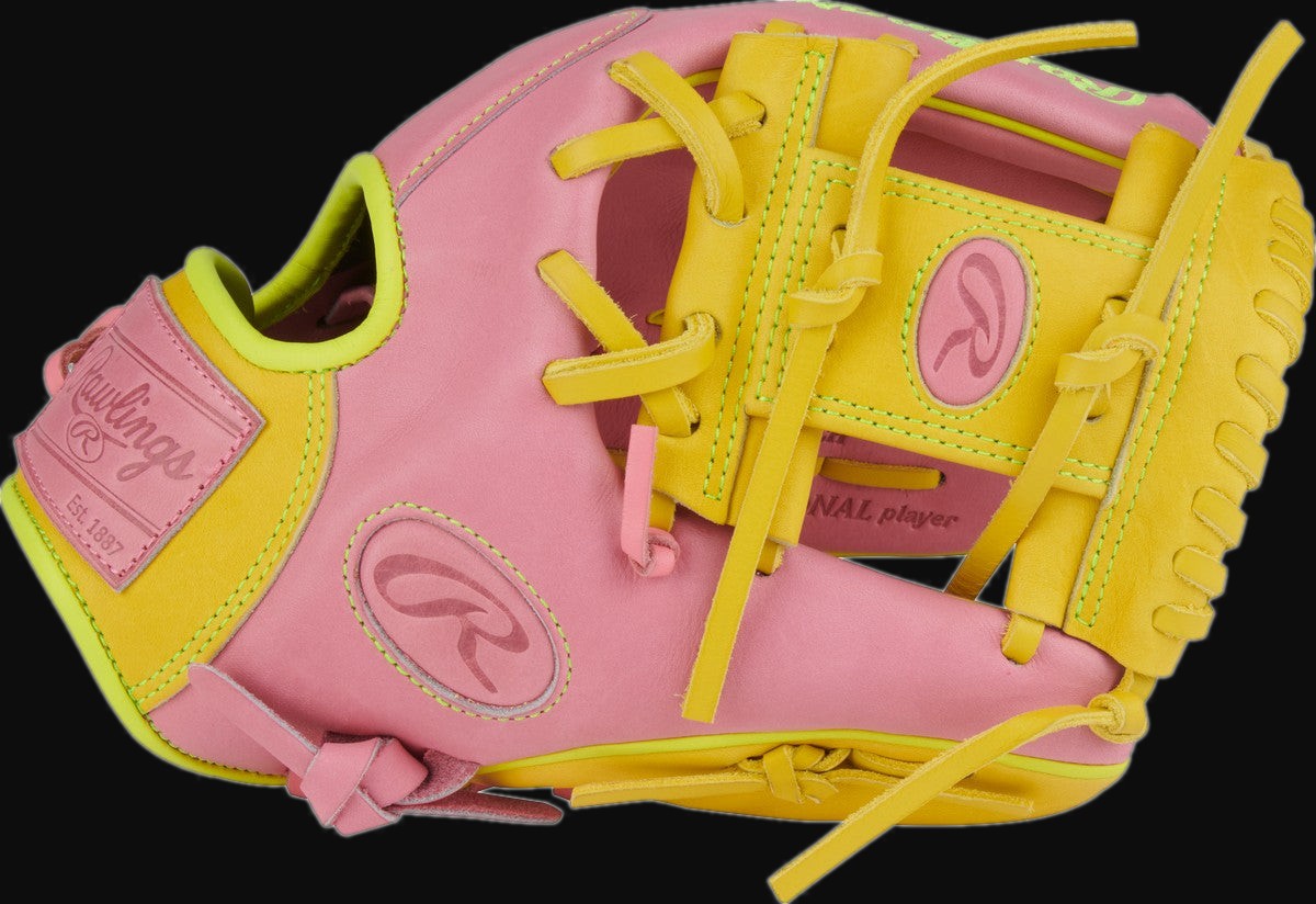 Rawlings Heart of the Hide PROR204U-2P Model 11.5" Baseball Infield Glove [bgblk]