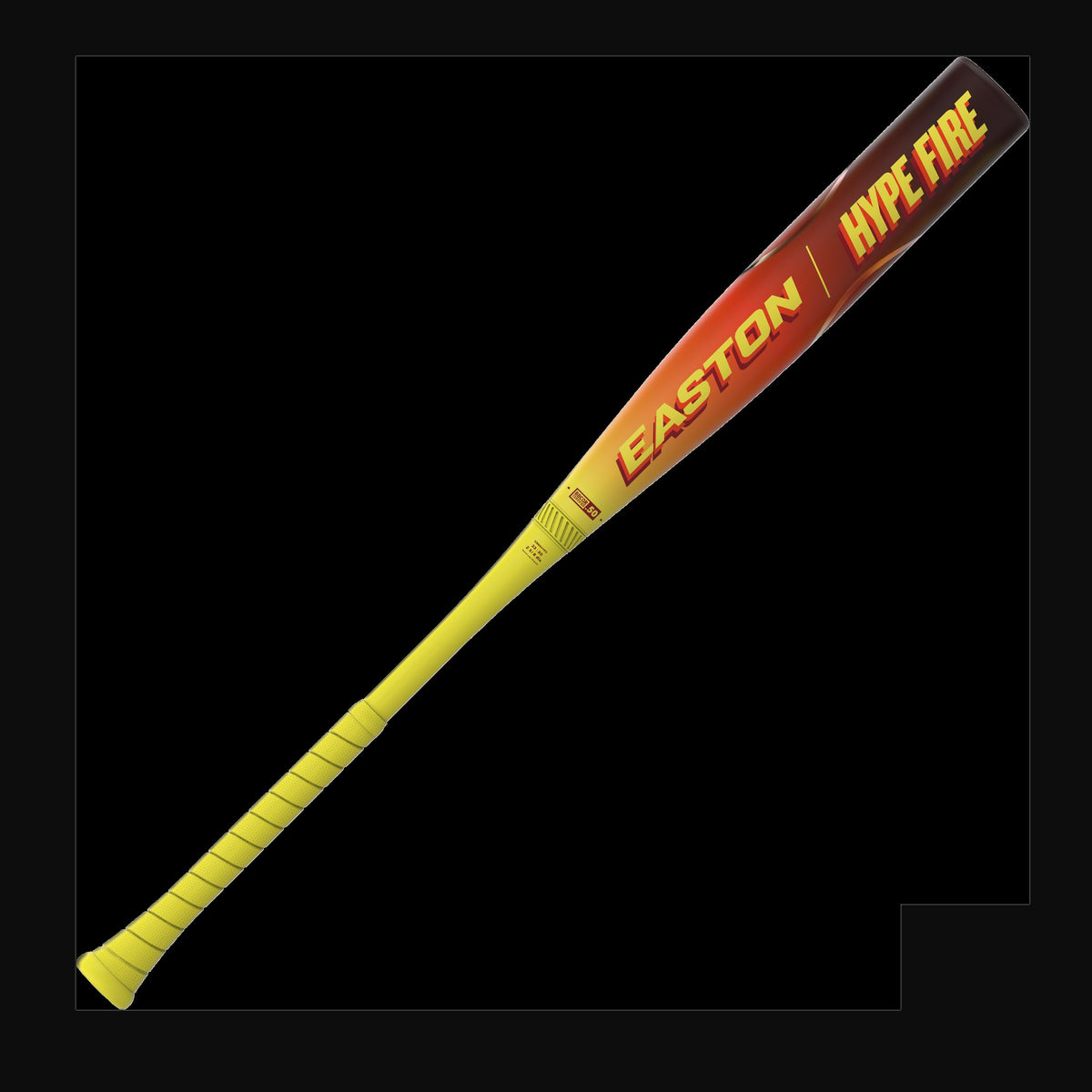 Easton 2026 Hype Fire 2-Piece Composite -3 BBCOR 2-5/8" Barrel Baseball Bat [bgblk]