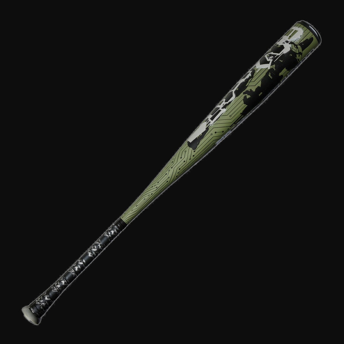 DeMarini 2027 Exile -3 BBCOR 1-Piece Alloy Baseball Bat [bgblk]