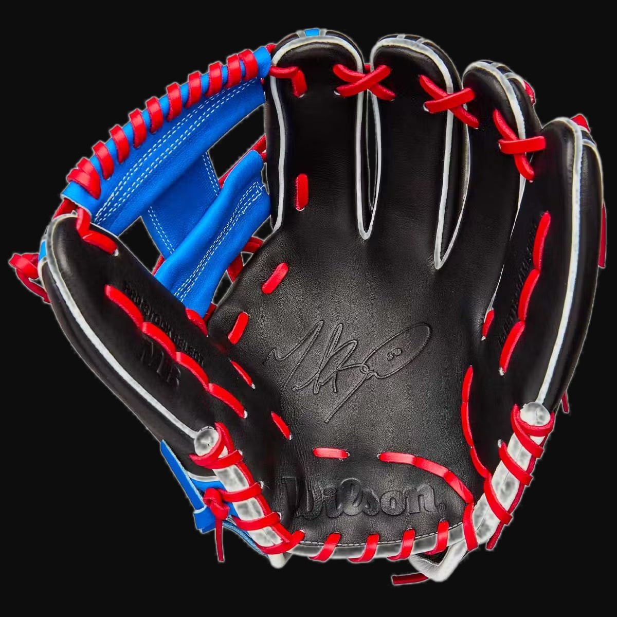 Wilson Fall 2025 A2K MB1175 Mookie Betts Game Model 11.75" Infield Baseball Glove [bgblk]