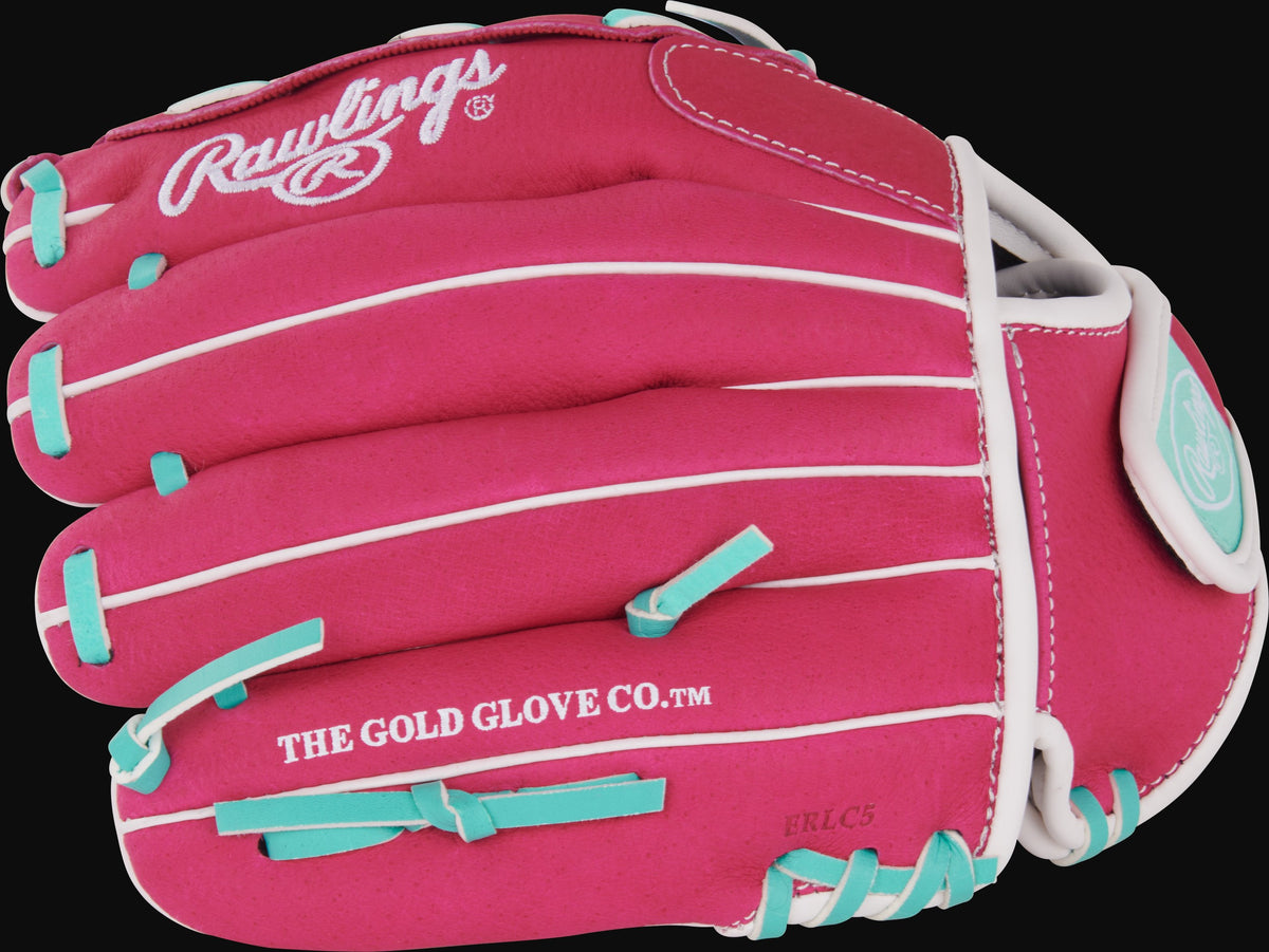 Rawlings Sure Catch Series SCSB105PM Model 10.5" Youth Fastpitch Softball Glove [bgblk]