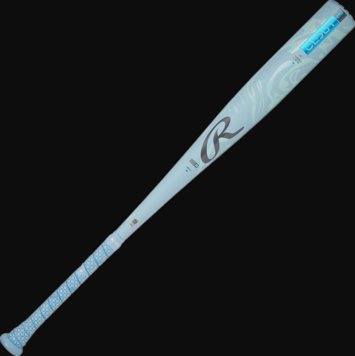 Rawlings 2025 Clout AI -3 BBCOR Baseball Bat [bgblk]