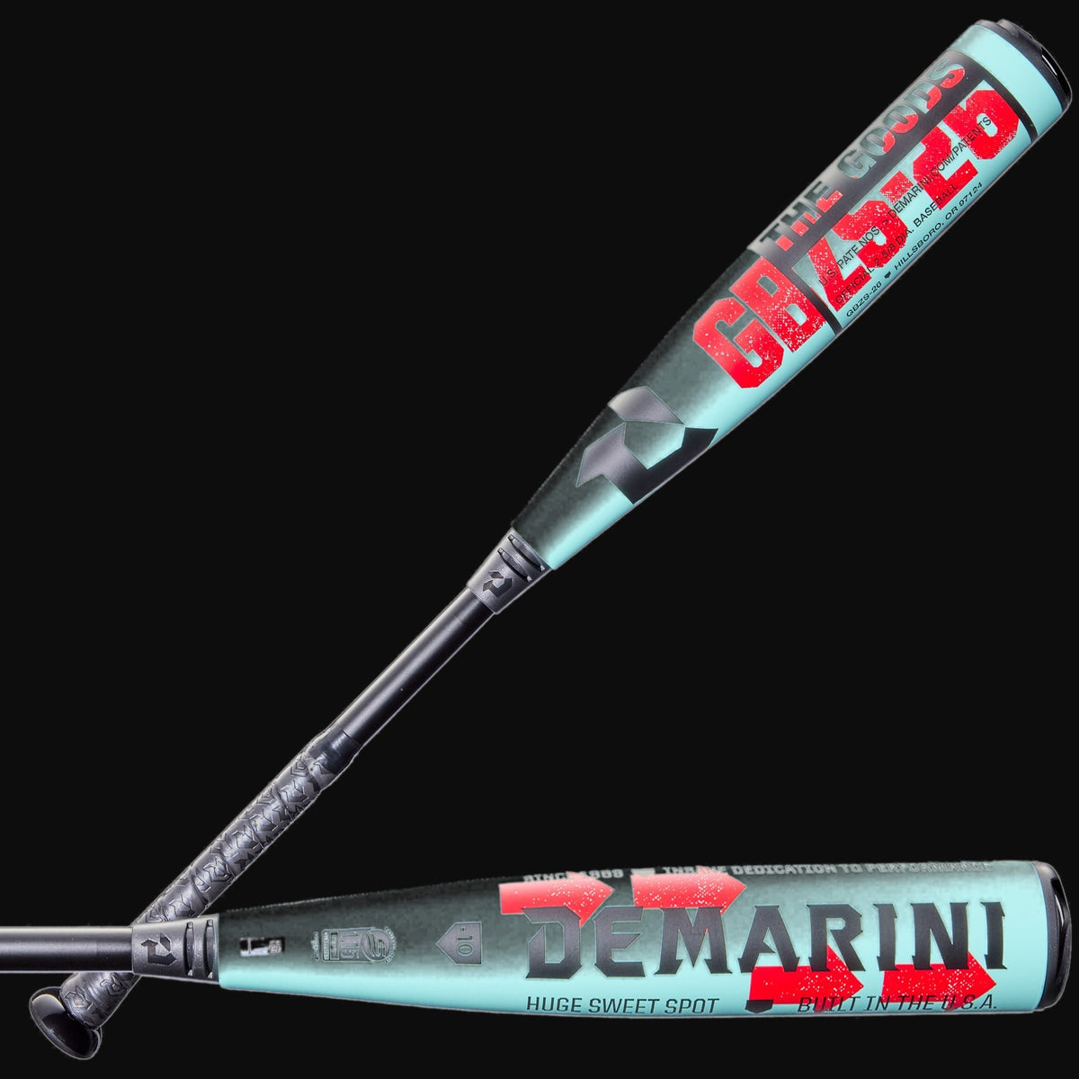 DeMarini 2026 The Goods 2-Piece Composite 2-3/4" Barrel -10 USSSA Baseball Bat [bgblk]