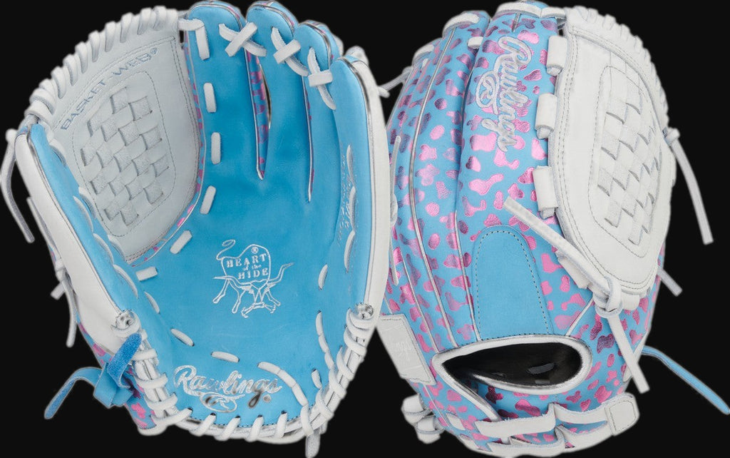 Rawlings Heart of the Hide PRO125SB-3CBW Model 12.5" Fastpitch Softball Glove [bgblk]