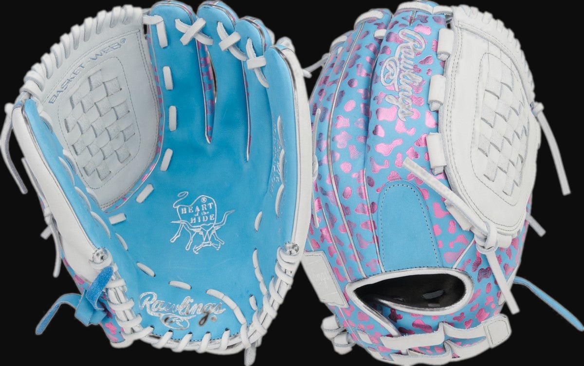Rawlings Heart of the Hide PRO125SB-3CBW Model 12.5" Fastpitch Softball Glove [bgblk]