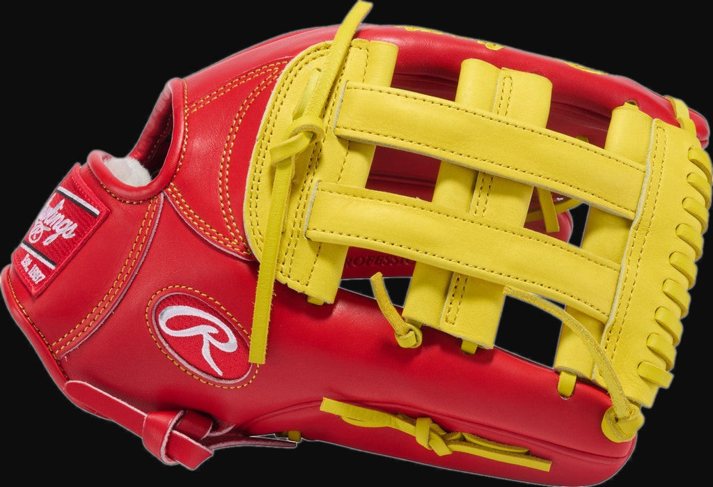 Rawlings Pro Preferred PROS3039-6S Model 12.75" Baseball Outfield Glove [bgblk]