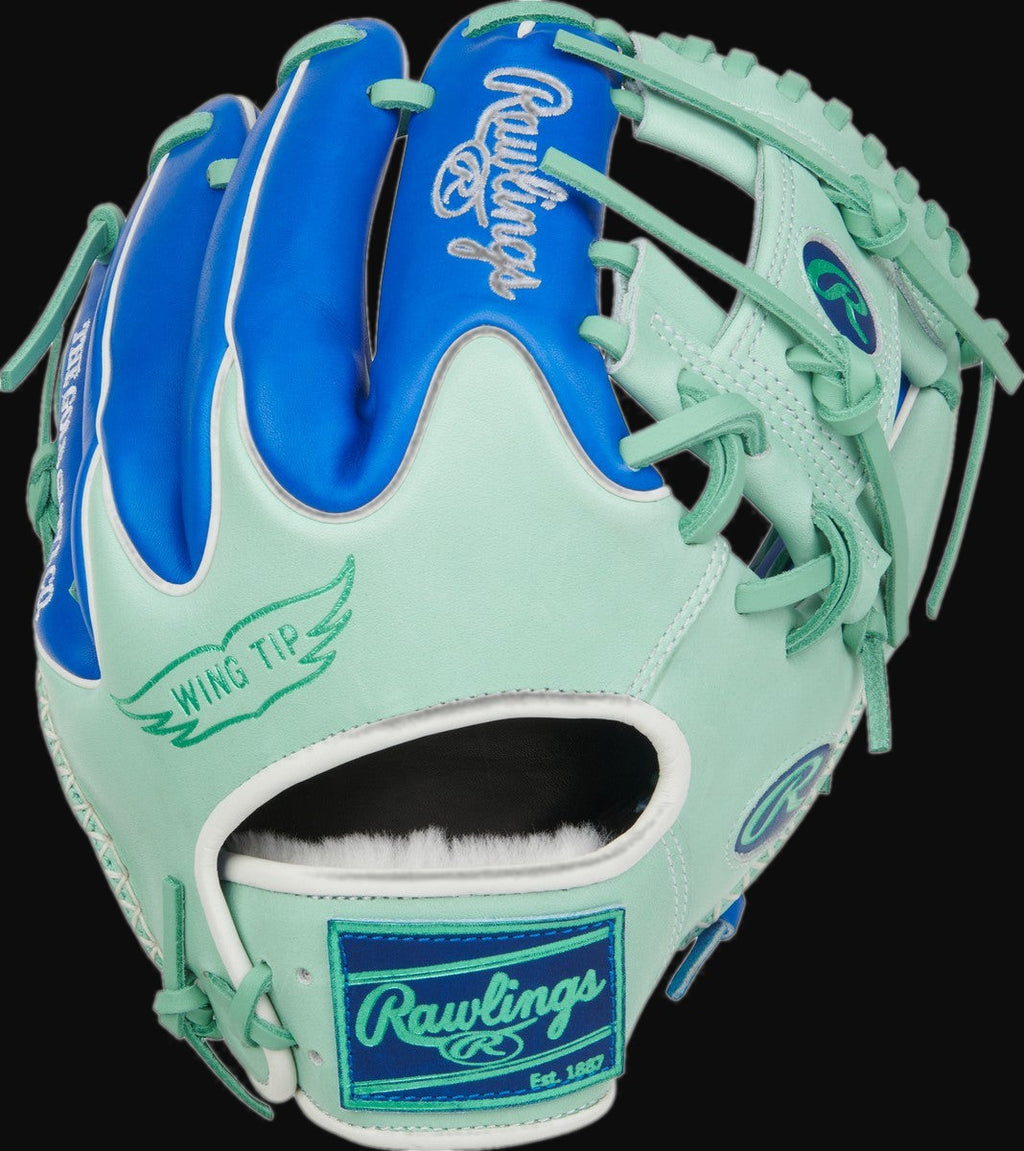 Rawlings Pro Preferred PROS204W-2RM Model 11.5" Baseball Infield Glove [bgblk]