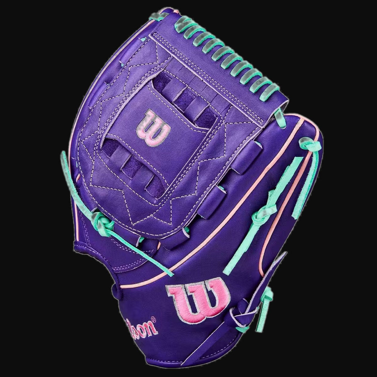 Wilson Fall 2025 A2K C12 Aso Web Model 12" Pitcher Baseball Glove [bgblk]