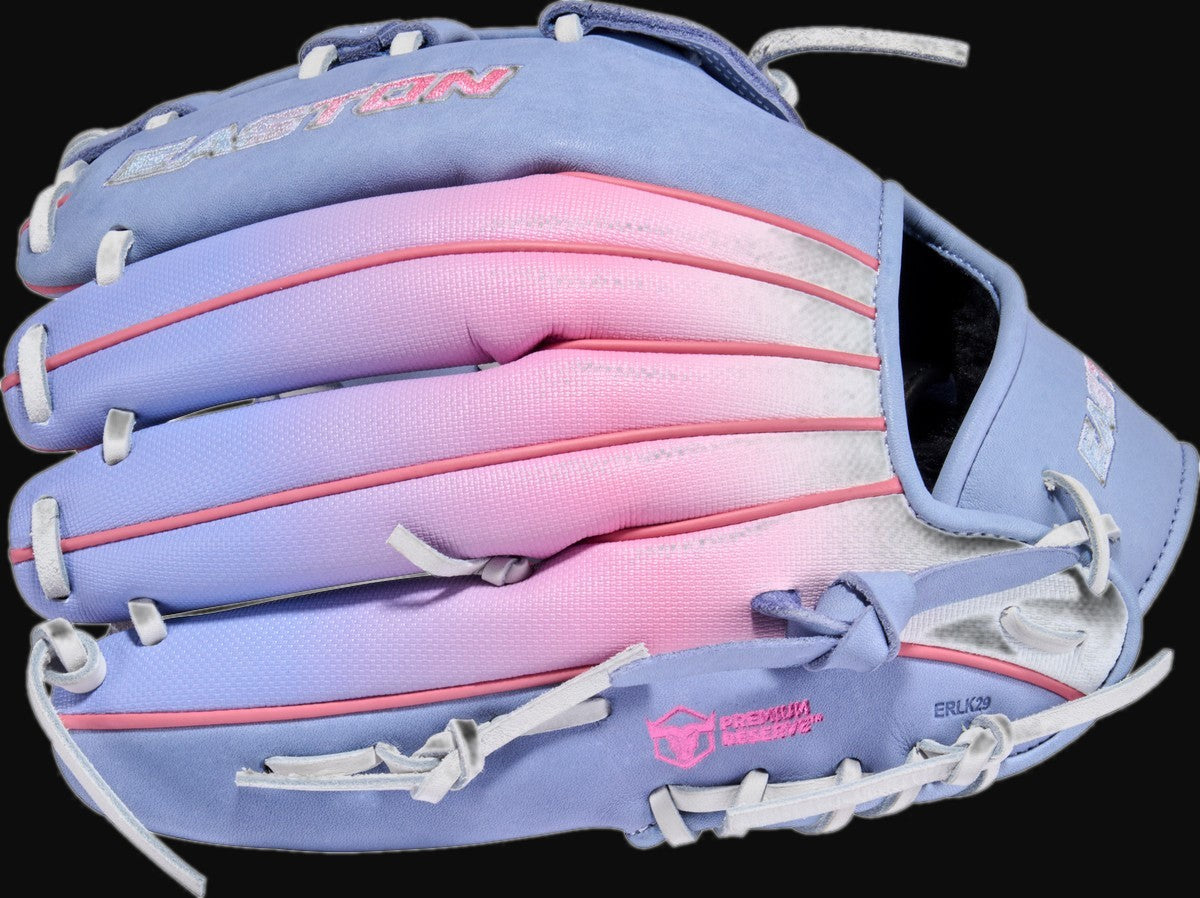 Easton ColorSplash 3.0 PCFP125-6PE Model 12.5" Fastpitch Outfield Glove [bgblk]