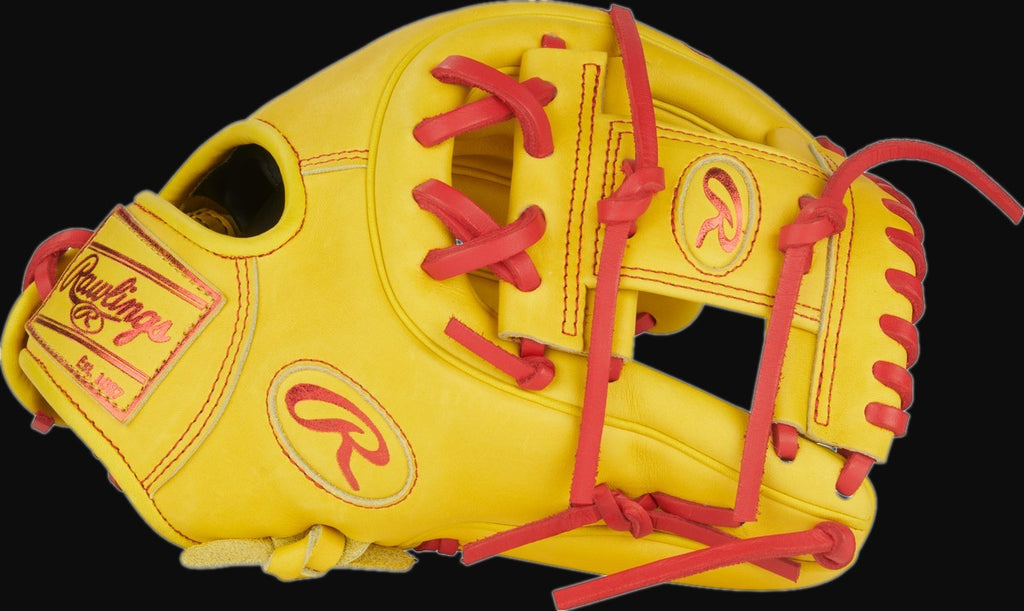 Rawlings Heart of the Hide PROR314U-2Y Contour Fit Model 11.5" Baseball Infield Glove [bgblk]