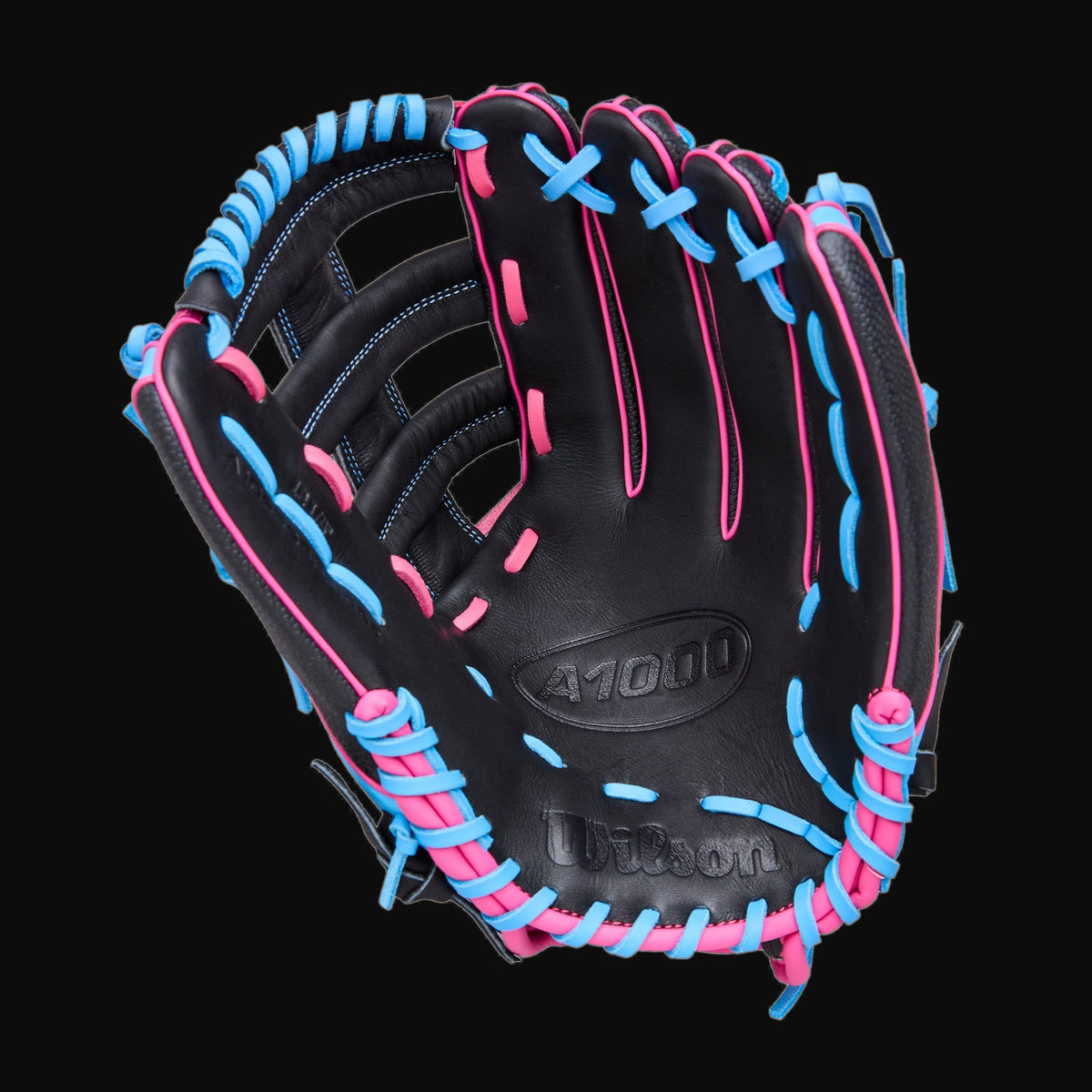 Wilson A1000 1892 Pedroia Fit 12.25" Baseball Outfield Glove with SuperSkin [bgblk]