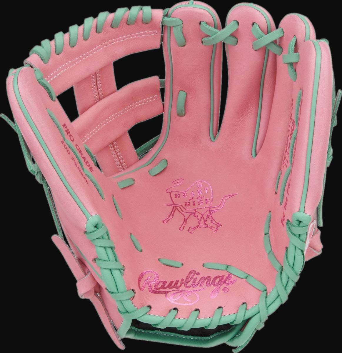 Rawlings Heart of the Hide PROR205-1PM Model 11.75" Baseball Infield Glove [bgblk]