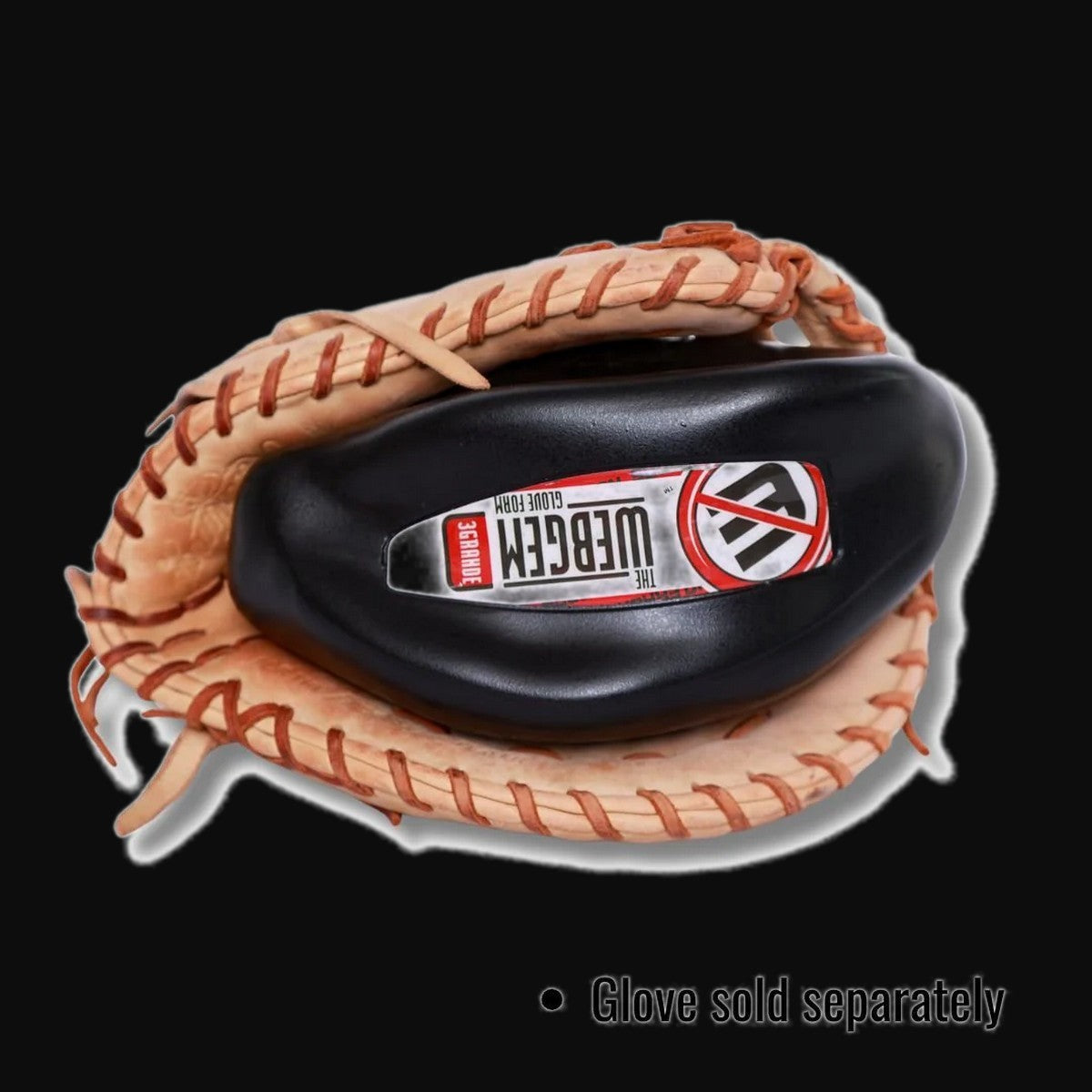 No Errors Webgem 3-Grande 1st Base Mitt Care [bgblk]