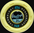 Rawlings 2026 Clout Ai 1-Piece Aluminum -5 USSSA 2-3/4" Barrel Baseball Bat [bgblk]