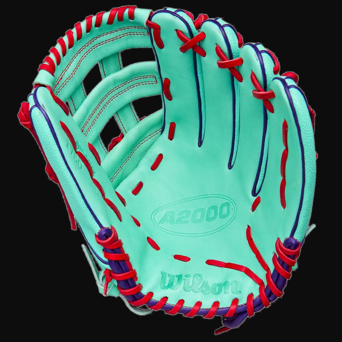 Wilson Fall 2025 A2000 1750 SuperSkin Model 12.5" Outfield Glove [bgblk]