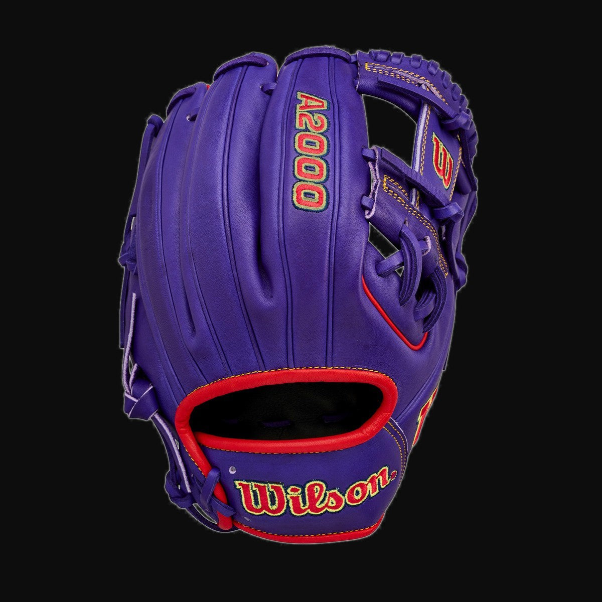 Wilson Limited Edition Big League Chew Ground Ball Grape 1786 A2000 11.5" Baseball Glove [bgblk]