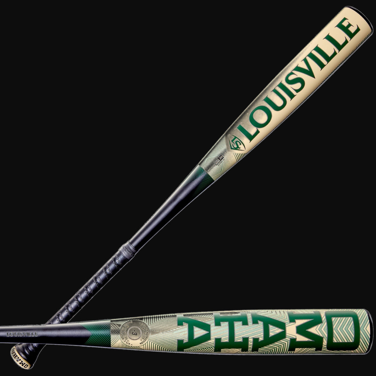 Louisville Slugger 2026 Omaha 1-Piece Alloy 2-5/8" Barrel -3 BBCOR Baseball Bat [bgblk]