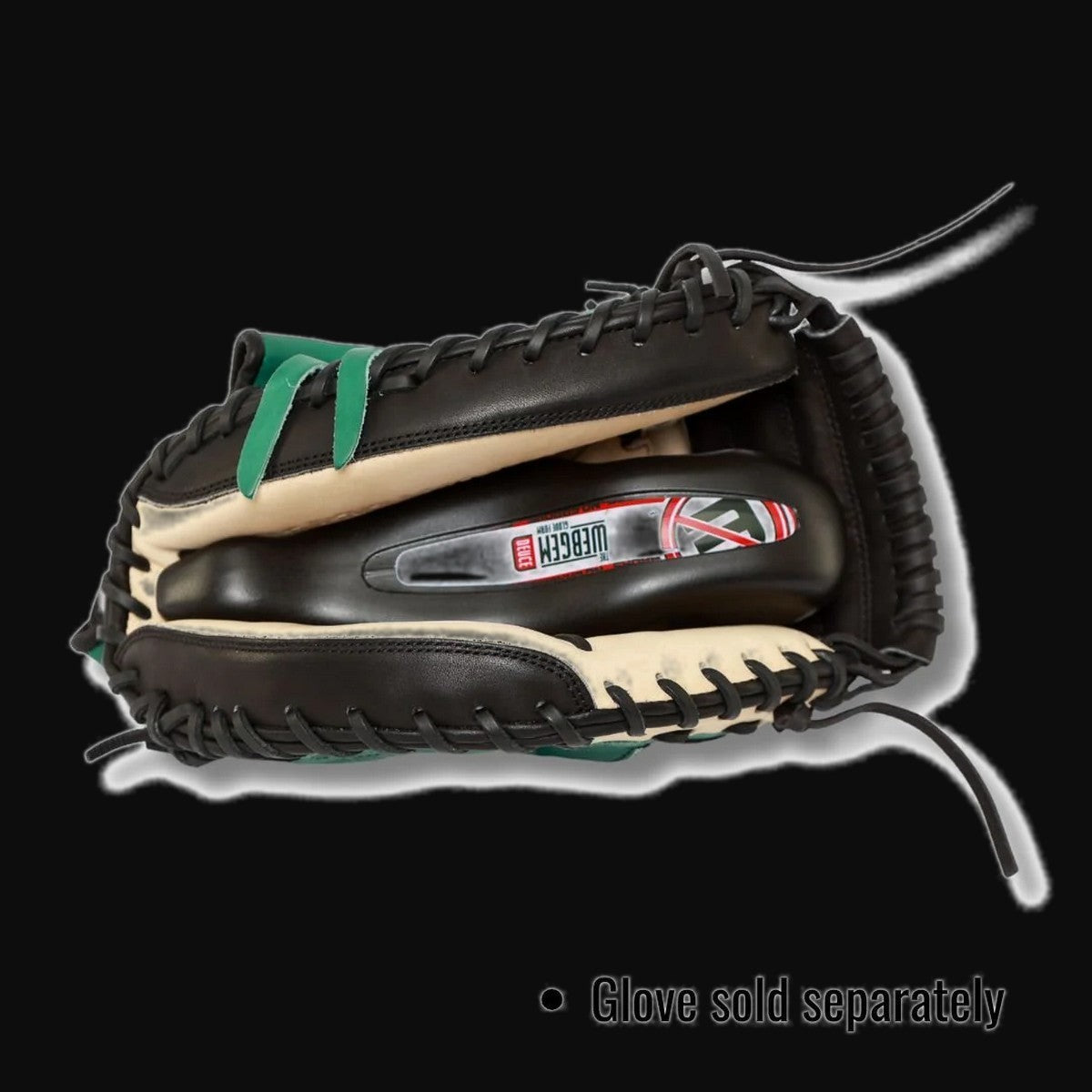 No Errors Webgem Deuce Catchers Mitt Care [bgblk]