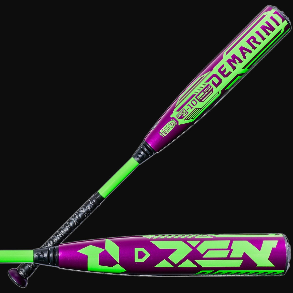 DeMarini 2027 Zen -10 USSSA 2-Piece Composite Baseball Bat [bgblk]