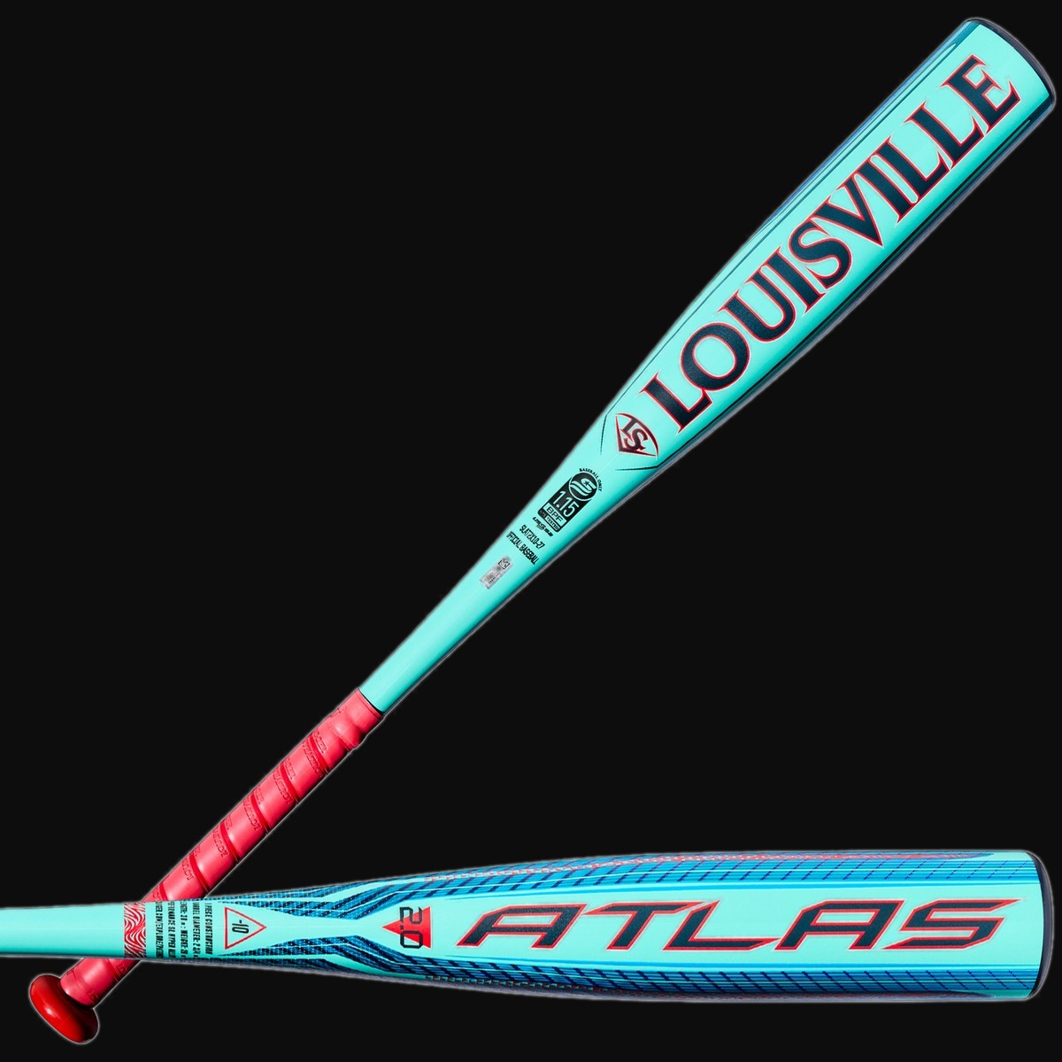 Louisville Slugger 2027 Atlas 2.0 1-Piece Alloy -10 USSSA Baseball Bat