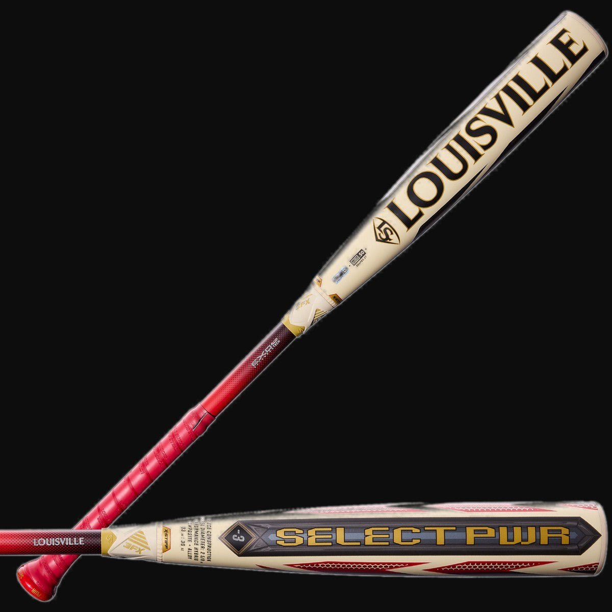 Louisville Slugger 2027 Select PWR 2-Piece Hybrid -3 BBCOR Baseball Bat