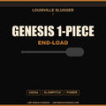 Louisville Slugger Genesis 1-Piece End-Load USSSA Slowpitch Softball Bat