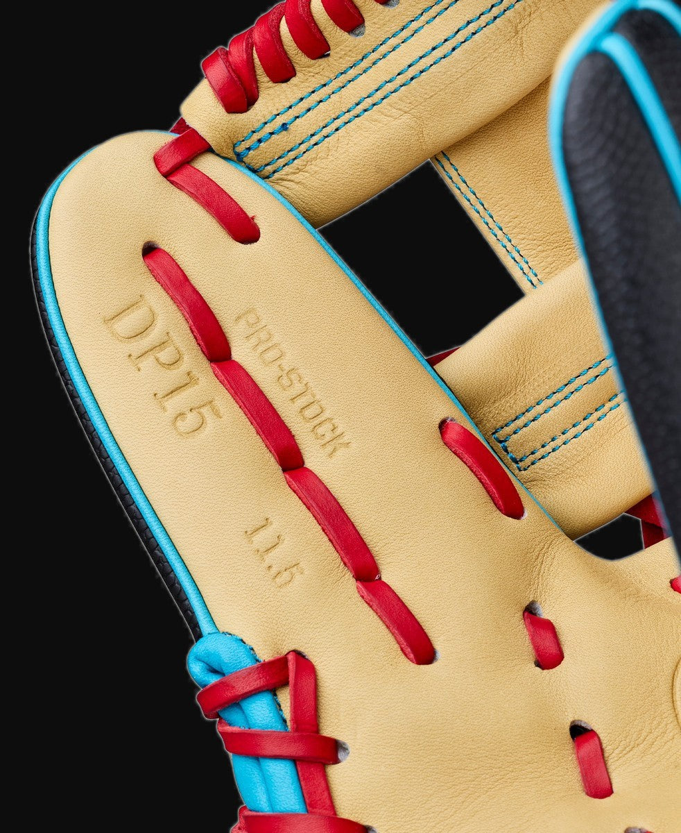 Wilson A2000 Annual Collection DP15SS Model 11.5" Pedroia Fit Superskin Baseball Infielder Glove